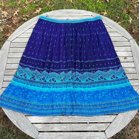 Basic editions Vintage blue fairy skirt size‎ xl - Picture 6 of 8